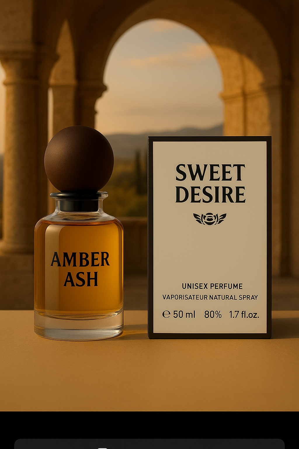 Amber Ash – Unisex Perfume